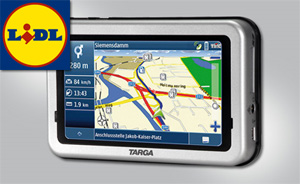 Targa PNA-M4320T: Navigationssystem bei Lidl für 222 Euro