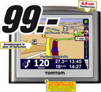 TomTom One Classic: Bei Media Markt für 99 Euro