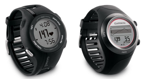 Garmin Forerunner 240, 410 HR