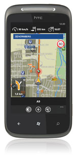 Navigon select auf Windows Phone 7