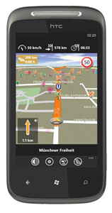 Navigon select Windows Phone 7
