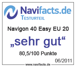 Navigon 40 Easy EU 20 Testurteil