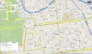 Google Maps Verkehrsinformationen