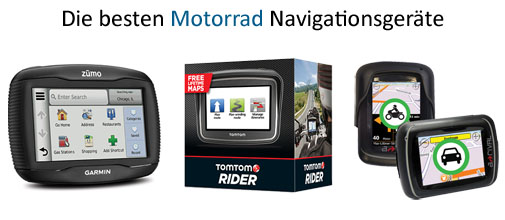 Die besten Motorrad Navigationssysteme