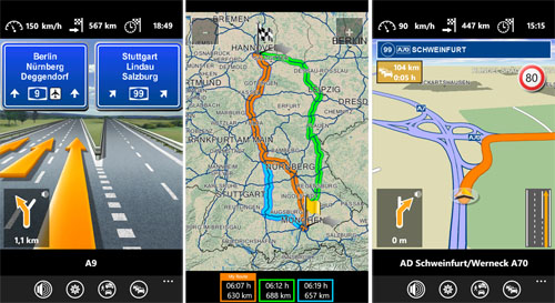 Navigon: Onboard-Navigation für Windows Phone 7.5