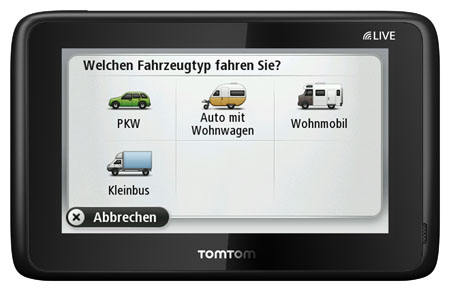 TomTom Go Live Camper & Caravan